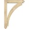 Ekena Millwork Thorton Arts and Crafts Rough Sawn Bracket w/ Offset Brace, Douglas Fir, 6"W x 30"D x 42"H BKT0604X30X42THR03RDF - alternate 2